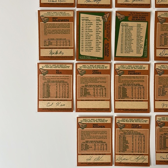 28 CARD LOT 1978-79 Vintage O-Pee-Chee Hockey Lanny McDonald Rogatien Vachon - Picture 9 of 10